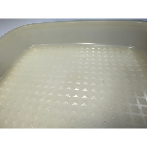 Vintage Tupperware for Meat Marinade storage with lid season serve red 1294-3 - Picture 8 of 8